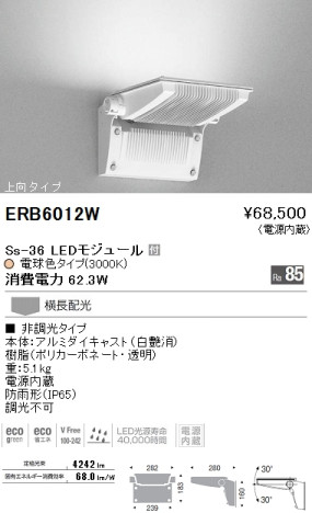 ƣ ENDO LED ȥɥ ERB6012W ᥤ̿