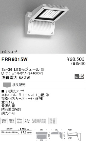 ƣ ENDO LED ȥɥ ERB6015W ᥤ̿