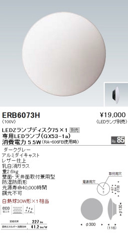 ƣ ENDO LED ȥɥ ERB6073H ᥤ̿