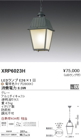 ƣ ENDO LED ȥɥ XRP6023H ᥤ̿
