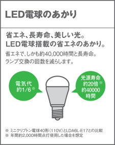 Panasonic LED ݥåȥ饤 LGB54150 ̿1