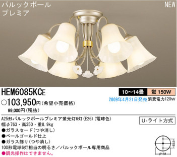 ѥʥ˥åŹ PANASONIC ǥꥢ HEM6085KCE Ϣ ǥꥢ ʡTC̾õ Bouquet 3140