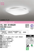 ODELIC ǥå LED 󥰥饤 OL291014NGR