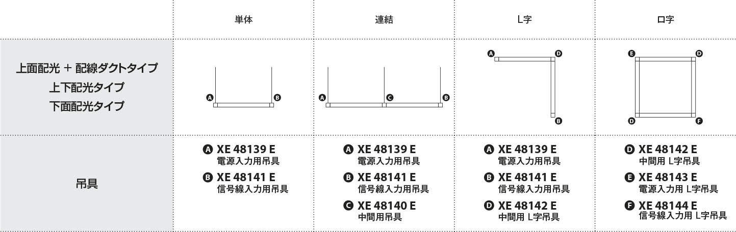 コイズミ照明 KOIZUMI 中間用吊具 XE48140E | 商品紹介 | 照明器具の