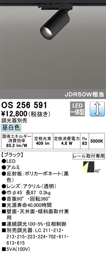 ODELIC オーデリック スポットライト OS256591 | 商品紹介 | 照明器具 