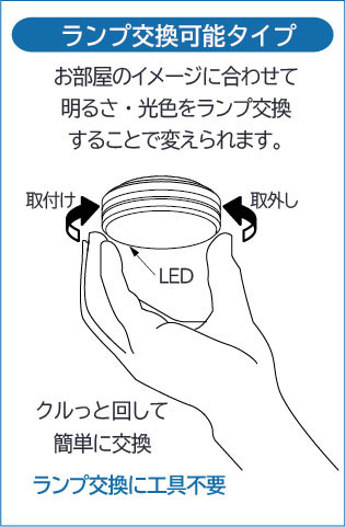 DAIKO 大光電機 小型シーリング DCL-5458YW | 商品紹介 | 照明器具の