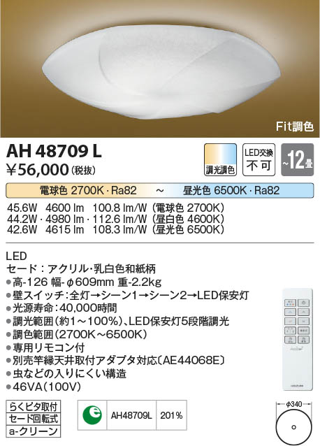 コイズミ照明 コイズミ照明 AH48709L その他照明器具