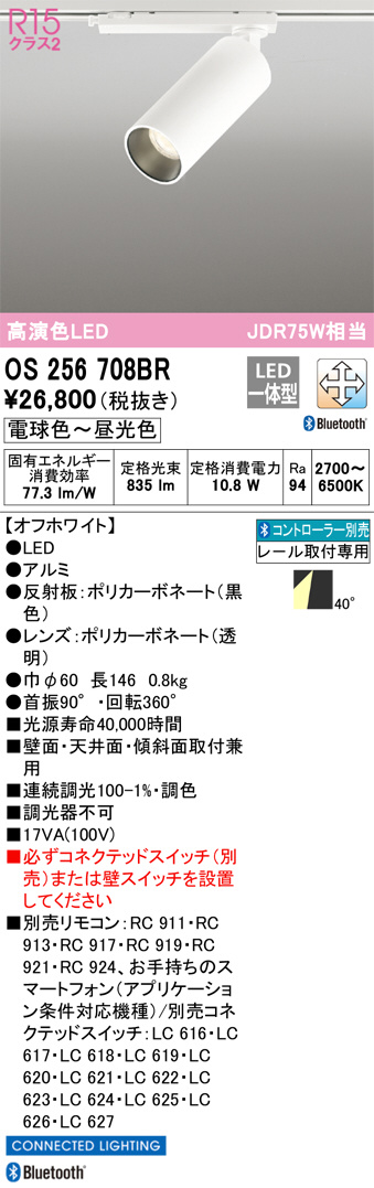 ODELIC オーデリック スポットライト OS256708BR 商品紹介 照明器具の通信販売・インテリア照明の通販【ライトスタイル】