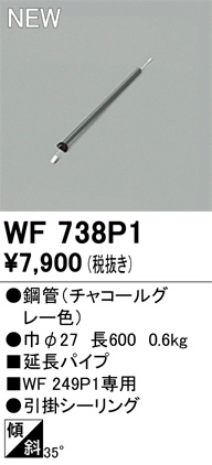 ODELIC オーデリック シーリングファン WF738P1 商品紹介 照明器具の通信販売・インテリア照明の通販【ライトスタイル】