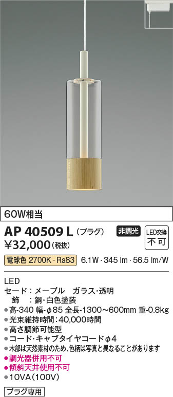 Koizumi コイズミ照明 ペンダント AP40509L | 商品紹介 | 照明器具の通信販売・インテリア照明の通販【ライトスタイル】